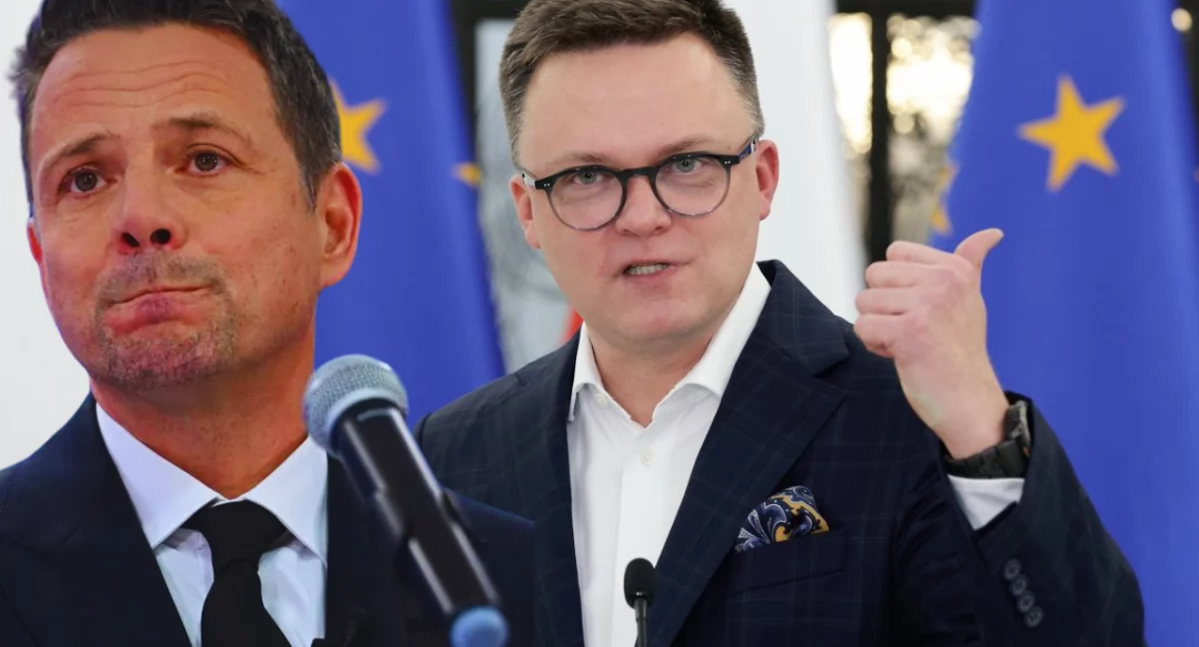 Hołownia nie pójdzie w marszu Trzaskowskiego. Stchórzył a teraz obraża