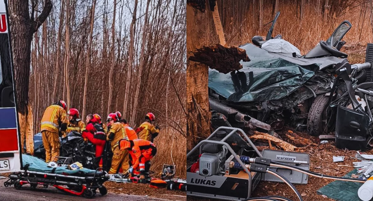 Poważny wypadek w Bytomiu na ul. Dworskiej. 39-latek w ciężkim stanie w szpitalu