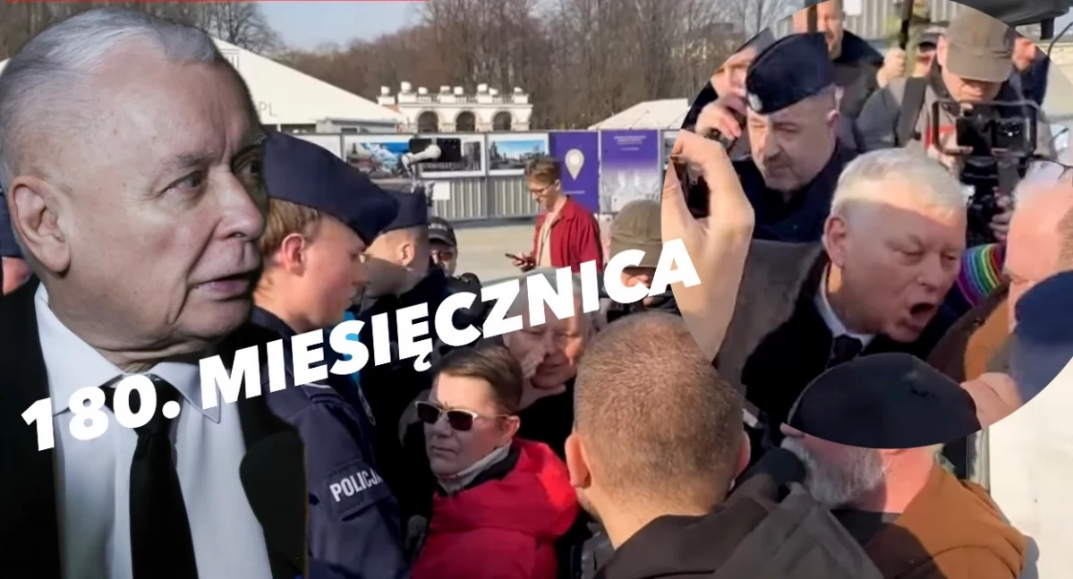 Dzisiaj 180. miesięcznica smoleńska PiS. Komosa złoży wieniec, Kaczyński gotowy do awantury 