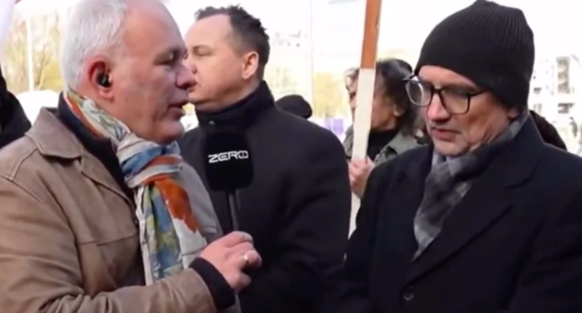 Zbigniew Ziobro na miesięcznicy smoleńskiej. Drwi z służb i wytyka Tuskowi wrak