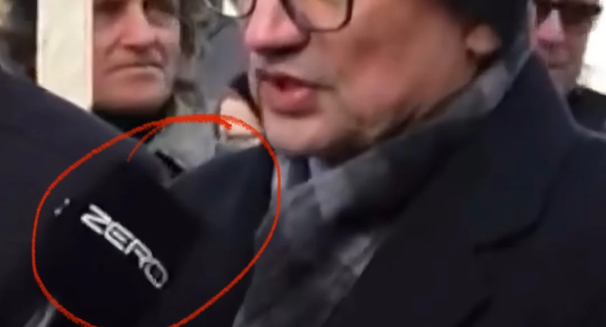 Ziobro z mikrofonem „Zero”. Kadr, który stał się memem
