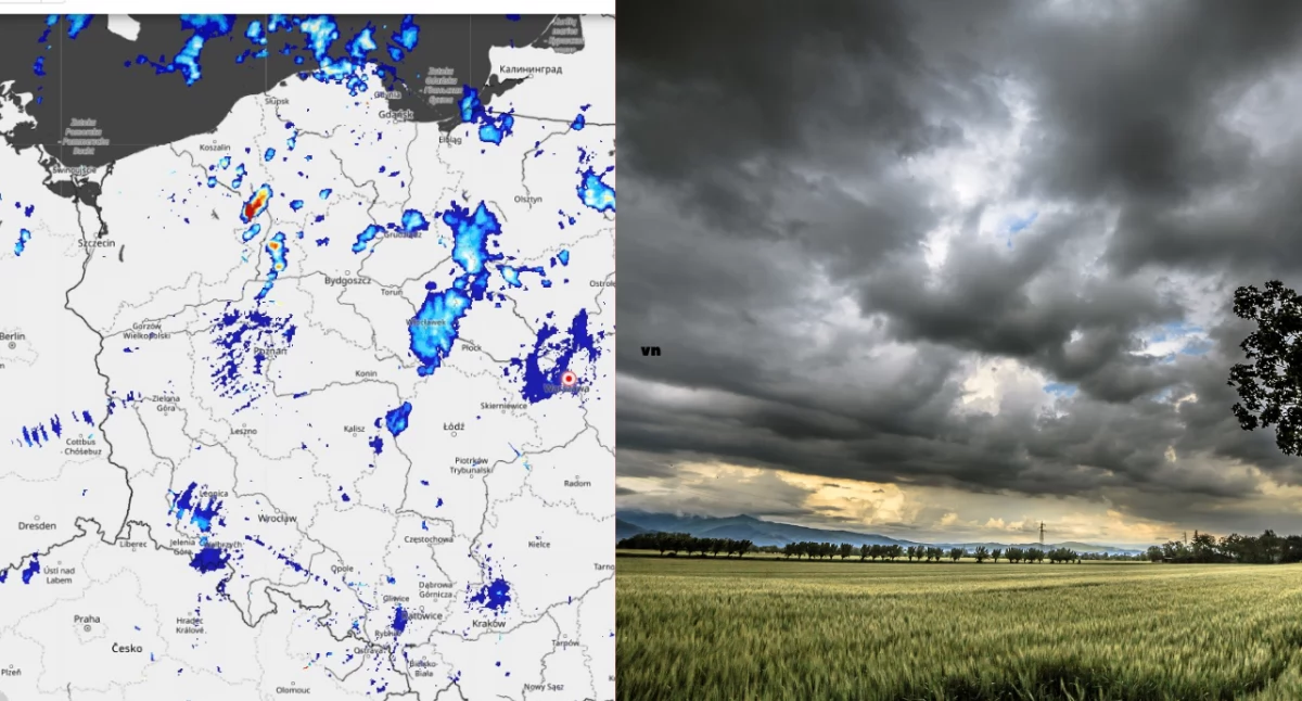 Prognoza pogody: Burze, deszcze i silny wiatr – sprawdź, co nas czeka