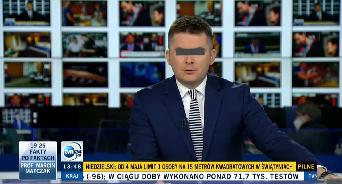 Dziennikarz Mateusz W. z TVN24 zatrzymany przez CBA. Oto, kim jest aresztowany prezenter
