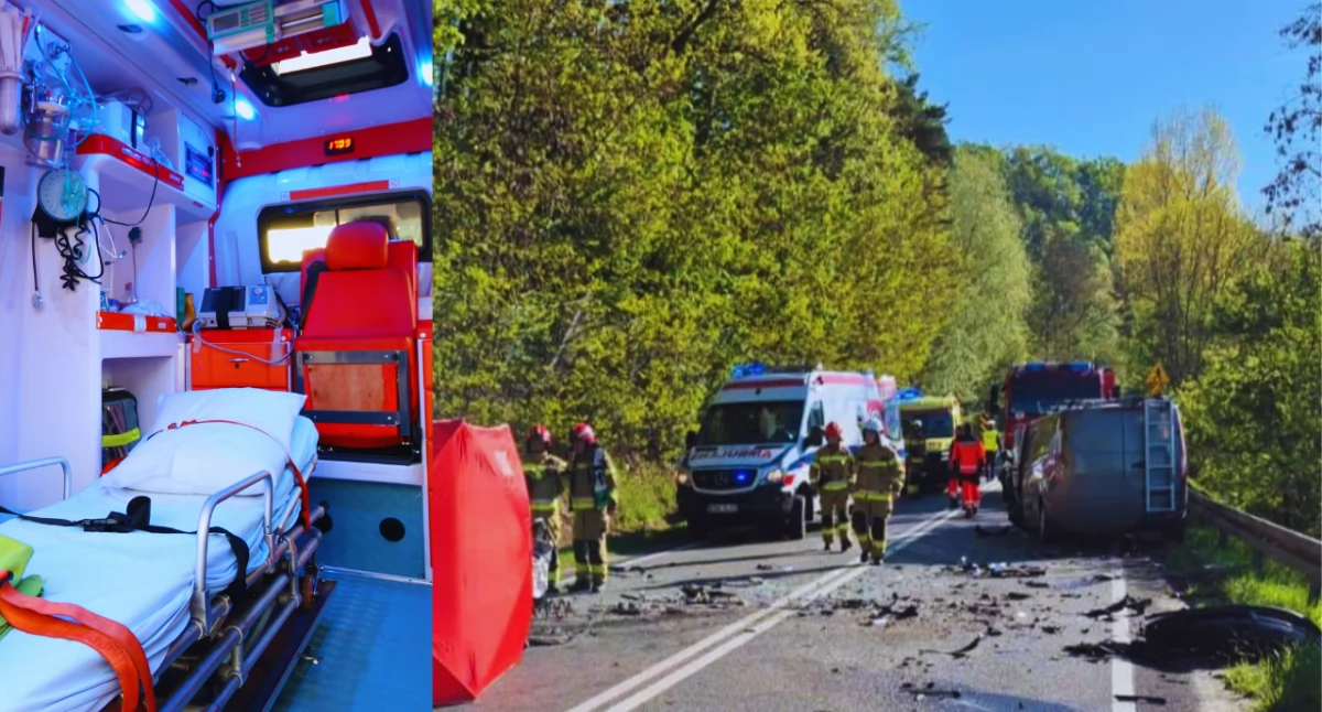 Wypadek na DK75 w Czchowie. Droga Brzesko – Nowy Sącz całkowicie zablokowana