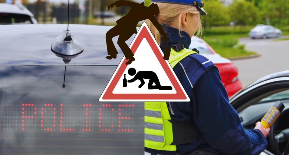 KGP: Ponad 1300 nietrzeźwych kierowców zatrzymanych w długi weekend majowy