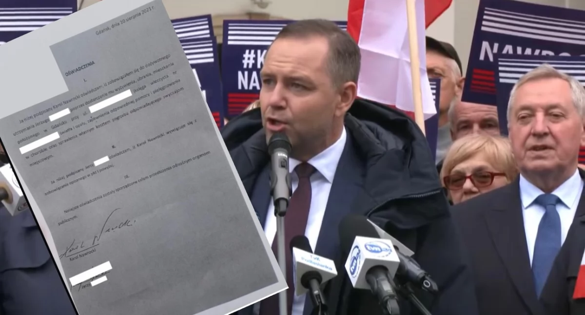 Deklaracja i kłamstwo Nawrockiego. Mieszkanie, opieka i pogrzeb – niczego nie spełnił 