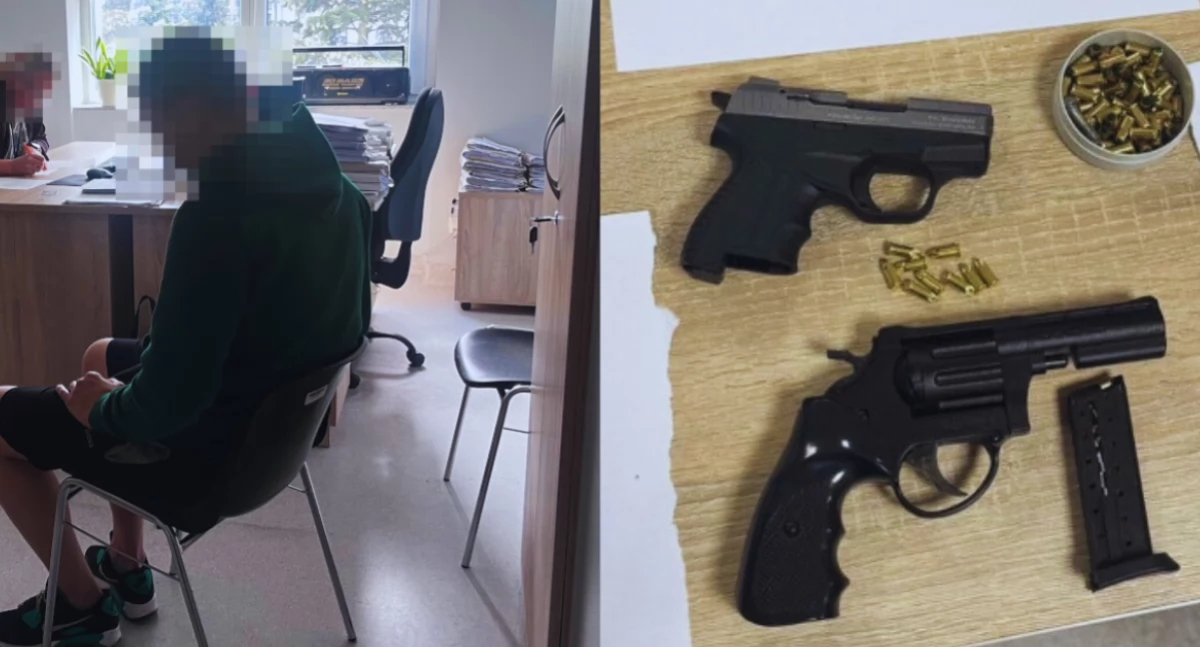 Warszawa-Ursynów: Groźby bronią i narkotyki. 25-latek zatrzymany przez policję
