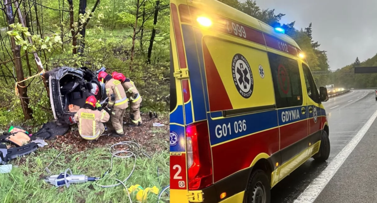 Śmiertelny wypadek na obwodnicy Trójmiasta. Zginęła 45-letnia kobieta