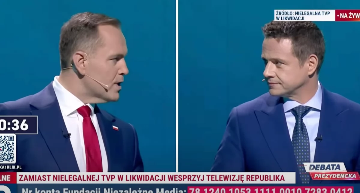 Debata Trzaskowski–Nawrocki zagrożona. Zerwane negocjacje znów wznowione