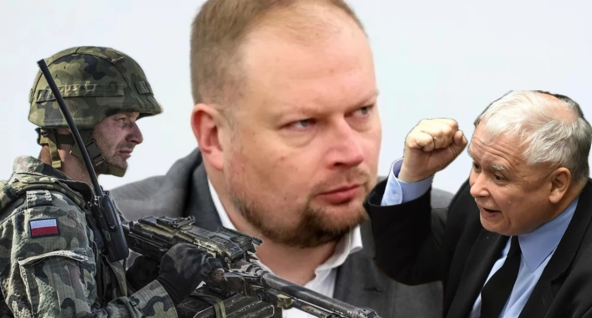 Kaczyński chciał wysłać żołnierzy do Ukrainy. Zembaczyński przypomniał nagranie 