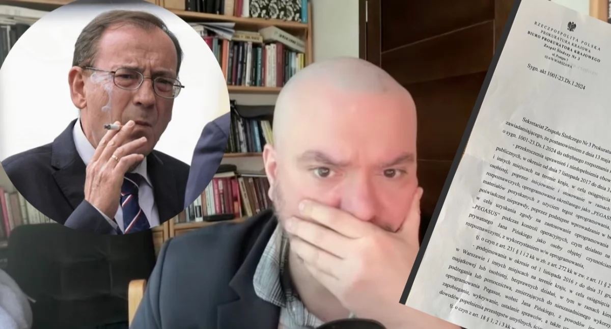 Jan Piński inwigilowany Pegasusem – potwierdza prokuratura. Dziennikarz pozywa wiceszefów CBA