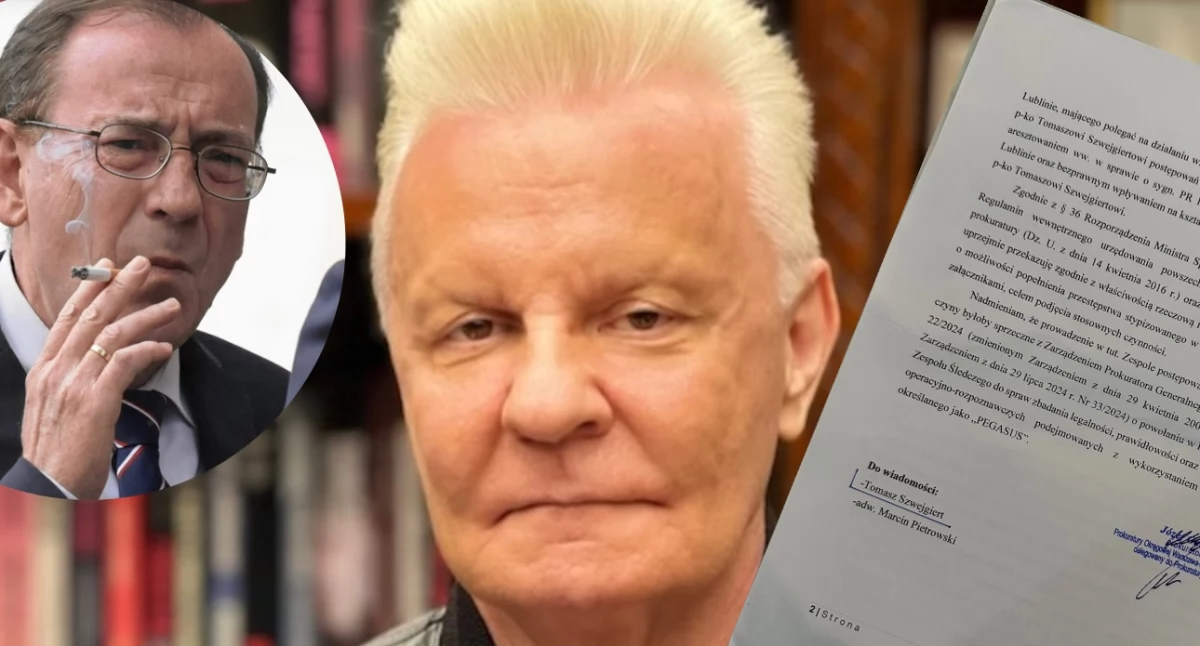Zawiadomienie na CBA i prokuratorów w rękach ich podwładnych. Szwejgiert: 