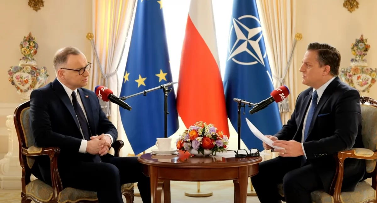 Andrzej Duda: Karol Nawrocki jest moim kandydatem na prezydenta