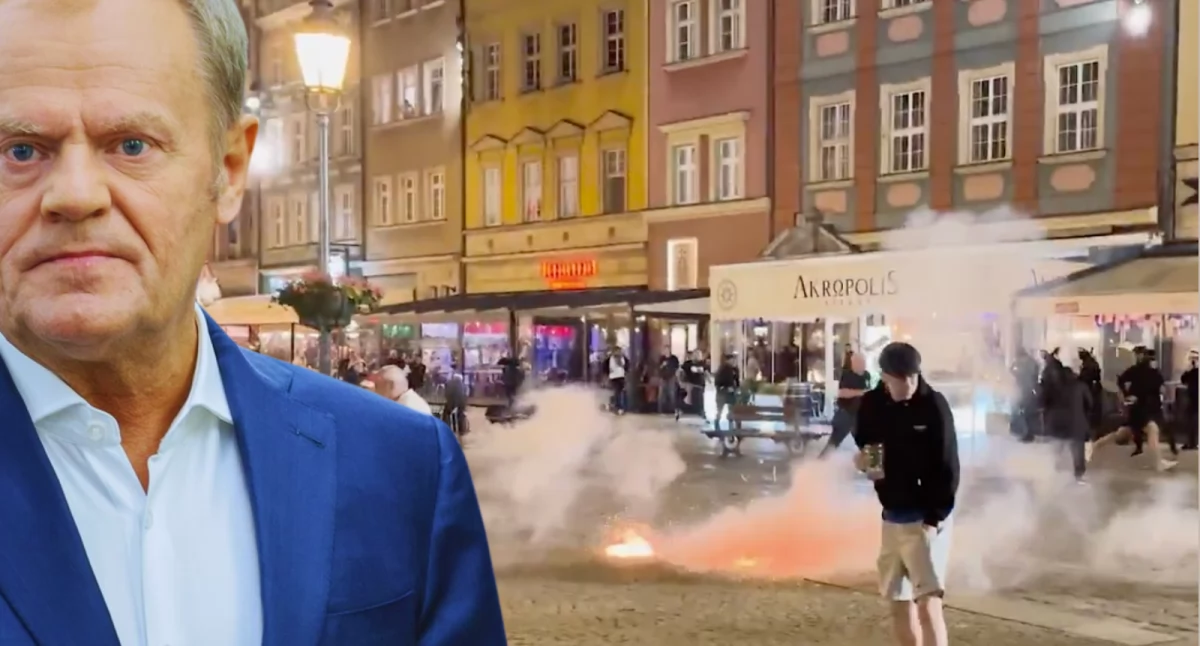 Bójki kibiców Chelsea i Betisu we Wrocławiu. Premier Tusk zapowiada stanowcze działania