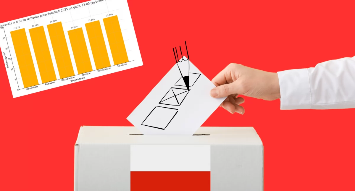 II tura wyborów prezydenckich 2025. Gdzie głosuje najwięcej, a gdzie najmniej Polaków?