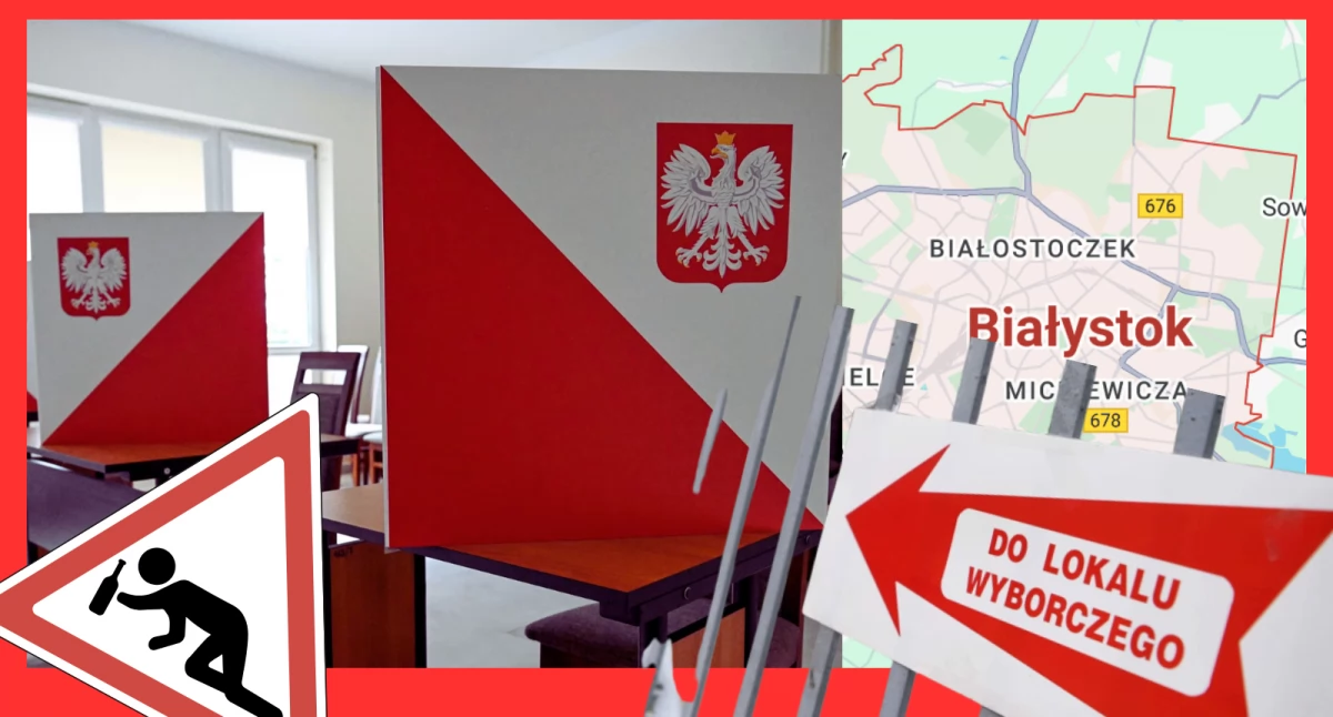 Wybory prezydenckie 2025: Nietrzeźwy członek komisji wyborczej w Białymstoku odsunięty od pracy