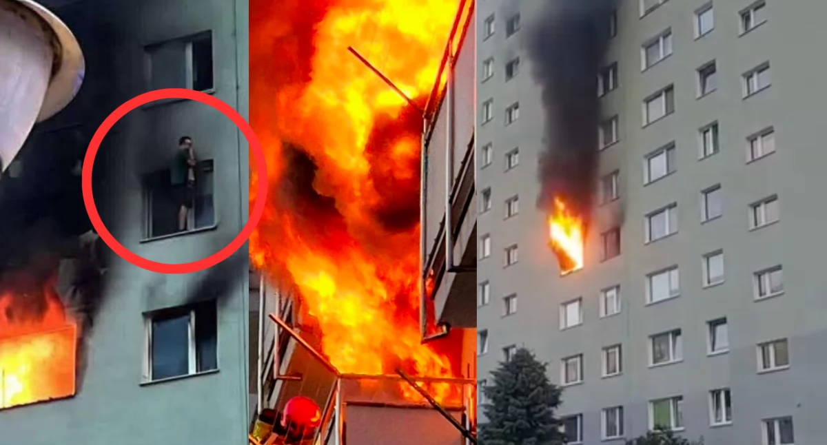 Rzeszów: Pożar w bloku przy ul. Popiełuszki. Nie żyje 14-latka