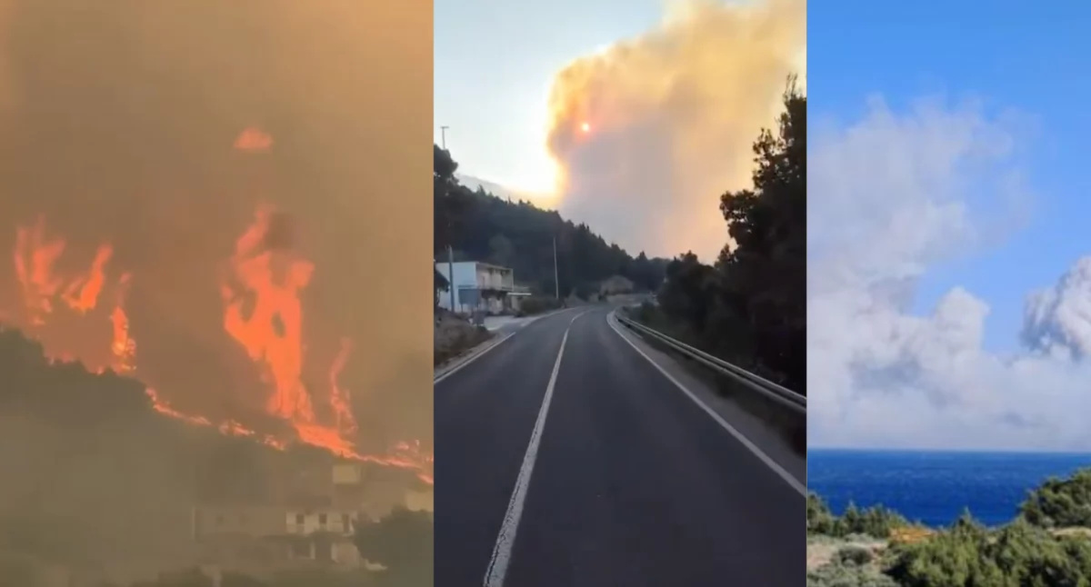 Pożar pod Omiszem w Chorwacji. Spłonęły domy, trwa śledztwo w sprawie podpalenia