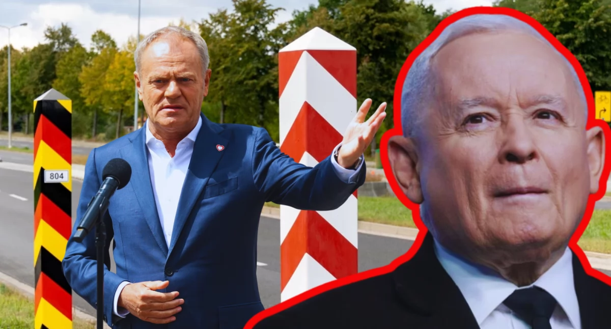 Premier Tusk: Kontrola granic wraca. PiS i Konfederacja atakują decyzję rządu