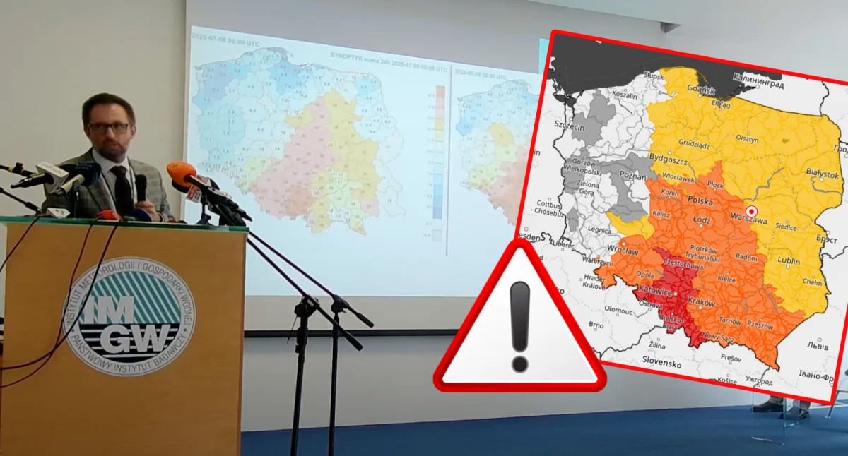 Wojsko w gotowości, alerty w całym kraju. Polska przygotowuje się na ulewne deszcze