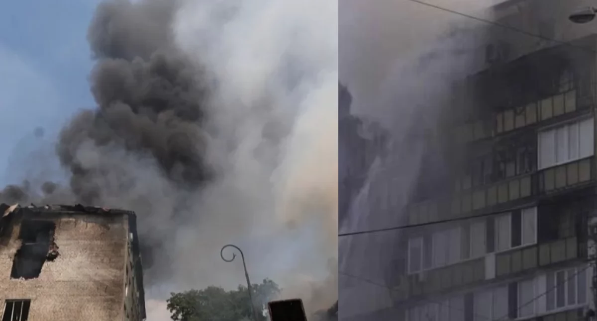 Rosja zmasowała atak na Kijów – setki dronów i rakiet, są ofiary. Zełenski zabiera głos