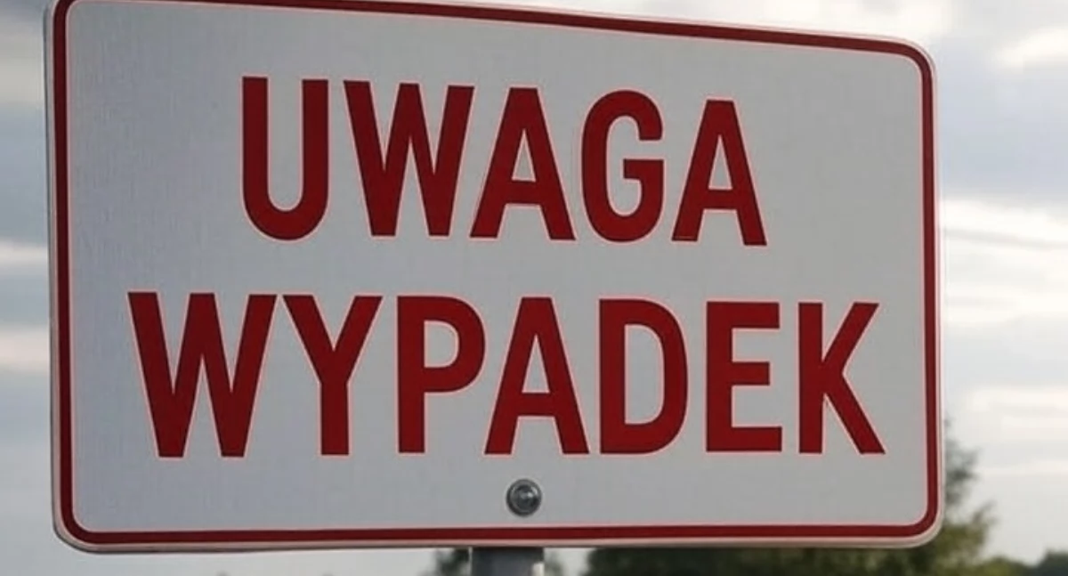 Wypadek na DK25 w Zamarte. Trasa zablokowana, są ranni i objazdy 