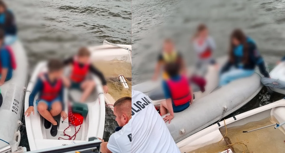 Sława: Silny wiatr przewrócił żaglówki z dziećmi. Dramatyczna akcja ratunkowa na jeziorze