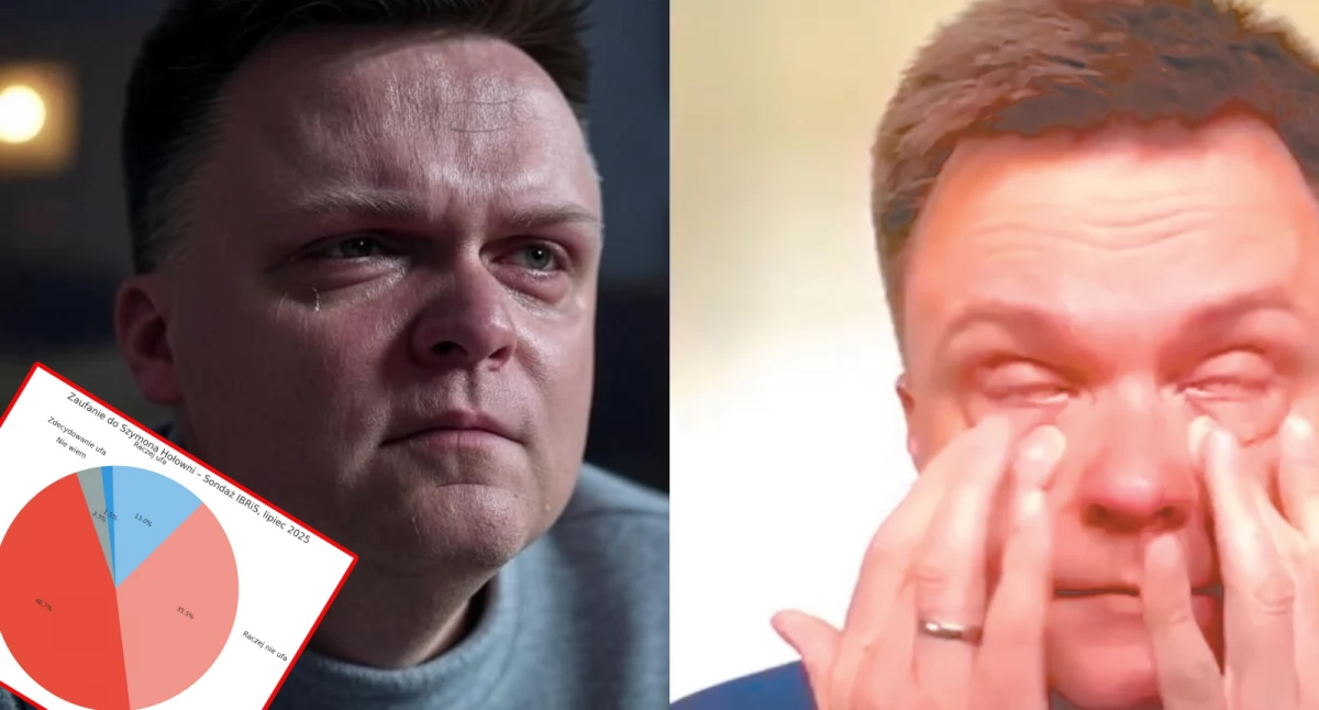 Najnowszy sondaż: Szymon Hołownia z rekordowo niskim zaufaniem wśród Polaków