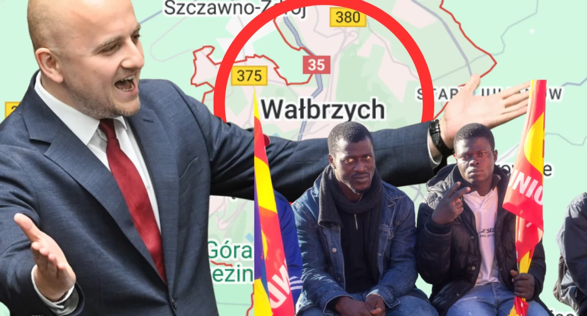 Wałbrzych: Fala agresji wobec imigrantów bez powodu. Prezydent wskazuje na PiS
