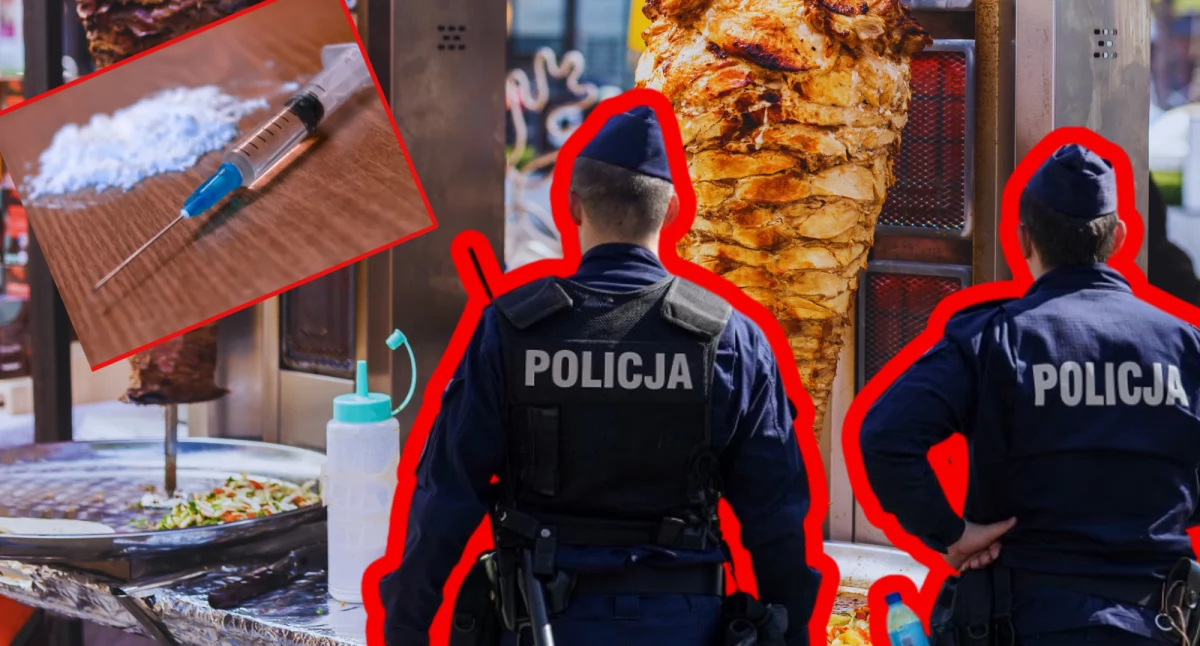 Łódź: Policja rozbiła gang narkotykowy. Mefedron i marihuanę ukrywali w kebabie 