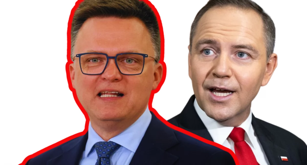Spotkanie Hołownia i Nawrocki przed zaprzysiężeniem. Marszałek podał termin 