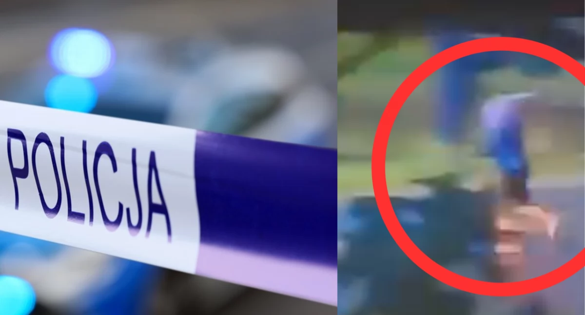 Mężczyzna z maczetą zmarł po interwencji policji.Trwa ustalanie tożsamości [NAGRANIE]