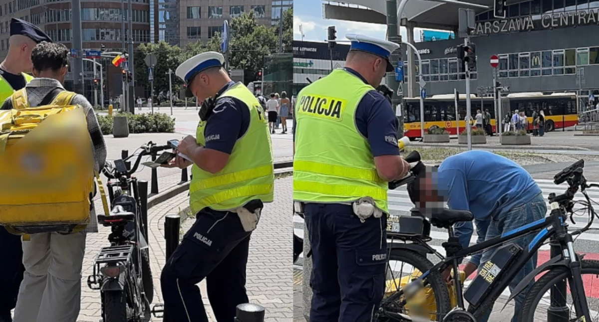 Warszawa: Mandaty za e-rowery z manetką. Twój pojazd może trafić na policyjny parking
