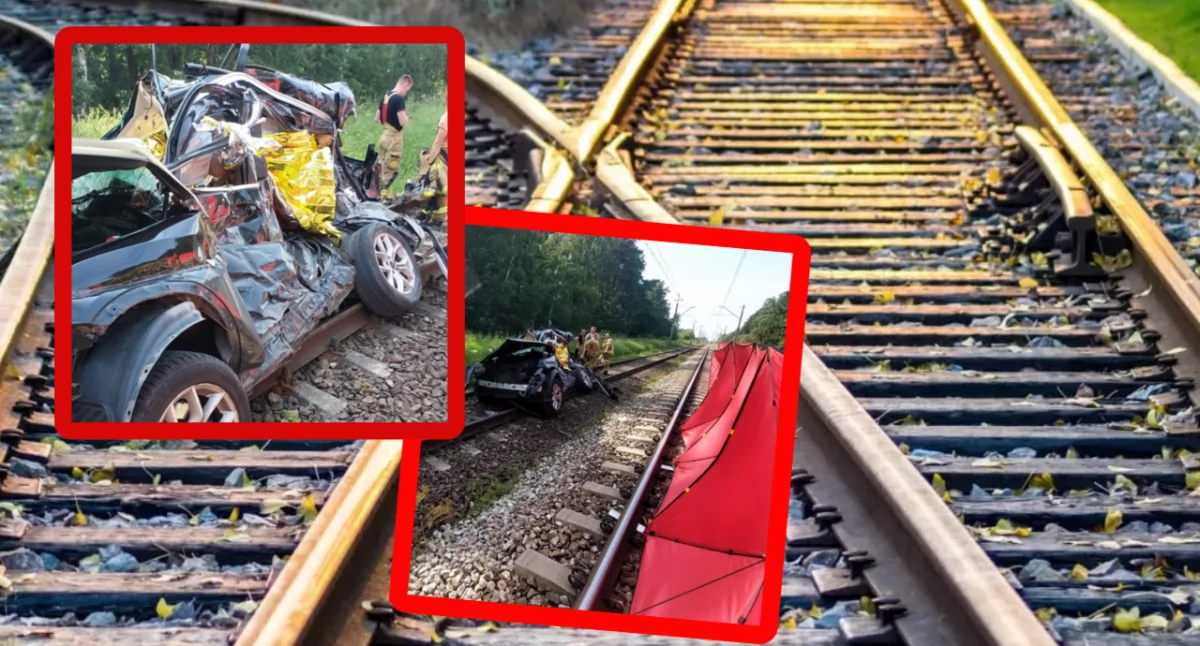 Tragedia w Dachowej. Cztery osoby zginęły na przejeździe kolejowym