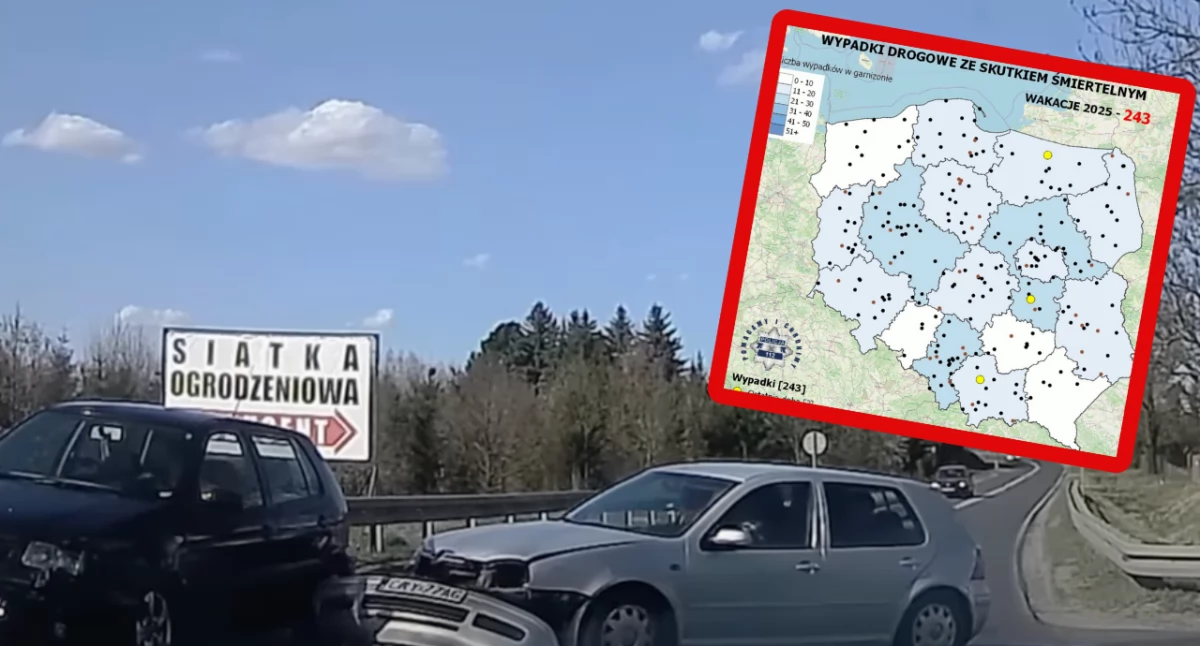 Makabryczny bilans na drogach. 26 ofiar śmiertelnych w długi sierpniowy weekend
