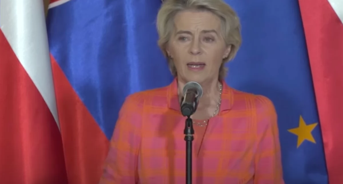 Szefowa KE w Polsce. Spotkanie von der Leyen i Tuska na granicy z Białorusią