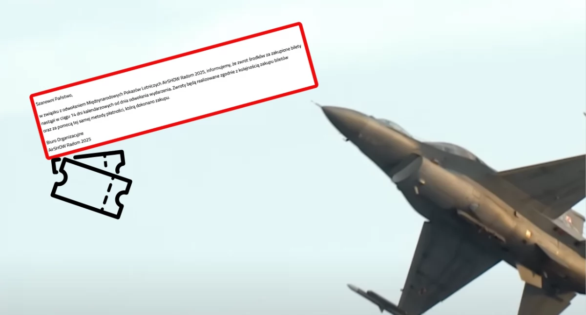 Masz bilet na Air Show 2025? Sprawdź, kiedy dostaniesz zwrot
