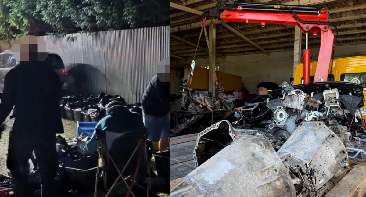 Bydgoszcz: Policja rozbiła grupę złodziei aut. Sześć osób zatrzymanych [ZDJĘCIA]