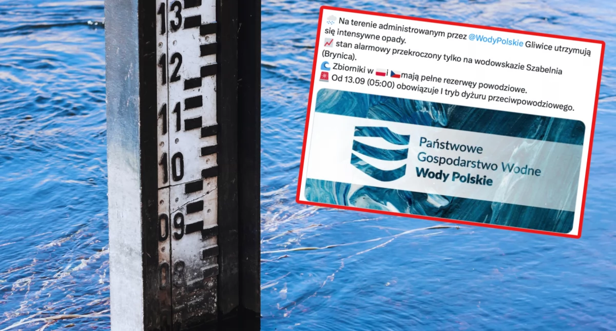 Stan alarmowy na Brynicy. IMGW wydał ostrzeżenie I stopnia dla Śląska