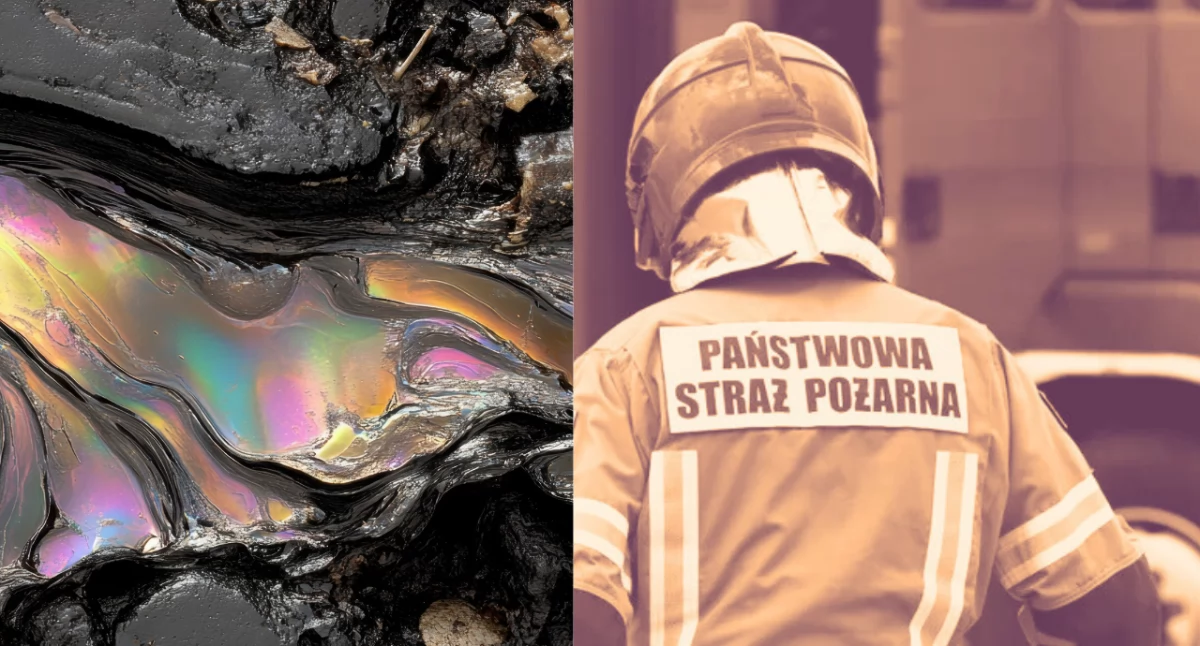 A4 zablokowana po rozlaniu oleju. Duże utrudnienia na trasie do Katowic