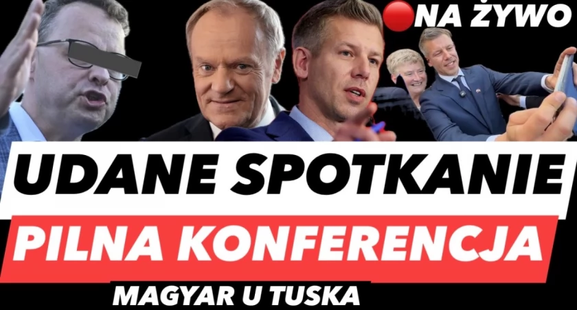Tusk i Magyar na konferencji prasowej na żywo. Reset relacji Polska–Węgry