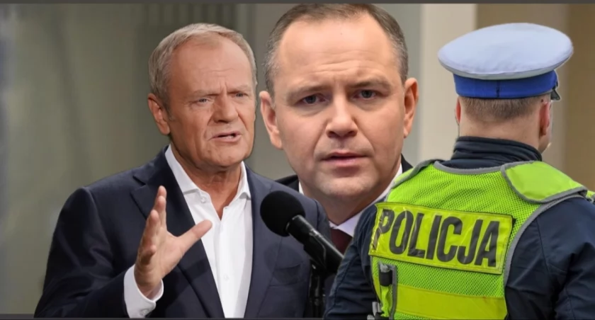 Tusk zwołał naradę po fałszywym alarmie w mieszkaniu rodziny Nawrockiego. Seria prowokacji niepokoi służby