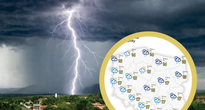 IMGW podnosi alarm. Burze III stopnia i ulewy do 80 mm. RCB wysłało pilne ostrzeżenia