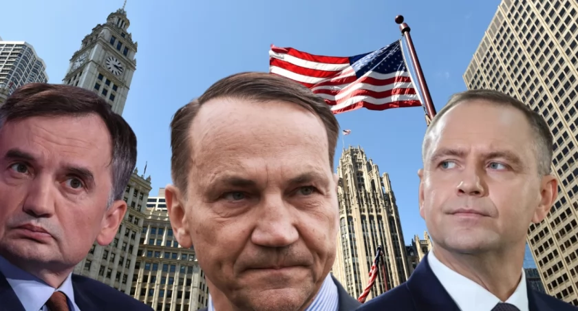 Sikorski przed wizytą Nawrockiego w USA. W tle obecność wojsk amerykańskich i sprawa Ziobry