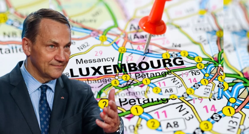 Radosław Sikorski w Luksemburgu. Bezpieczeństwo Europy i rosyjskie działania hybrydowe w centrum rozmów
