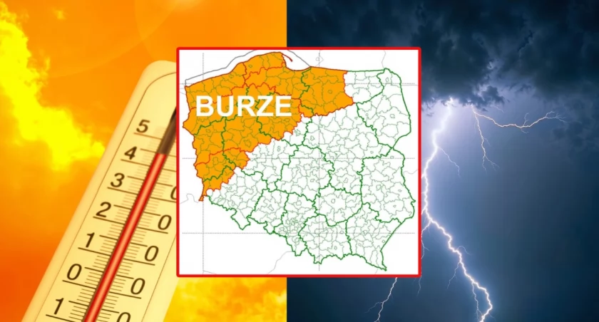 Prognoza pogody w Polsce – ostrzeżenie przed upałem i burzami 