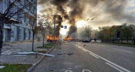 Ogromny atak na Kijów - informacje, ranni, straty