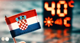Upały w Chorwacji. Czerwony alert pogodowy na całym wybrzeżu