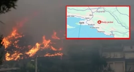 Pożar koło Splitu. Turyści zmuszeni do ucieczki z domów