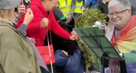 Babcia Kasia po miesięcznicy na stole operacyjnym. Aktywistka ma poważny uraz nogi 